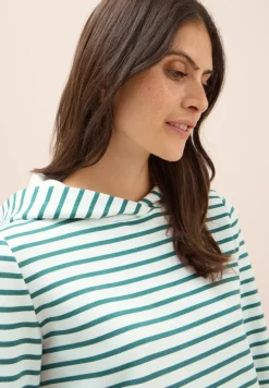 Sweat-shirt à rayures