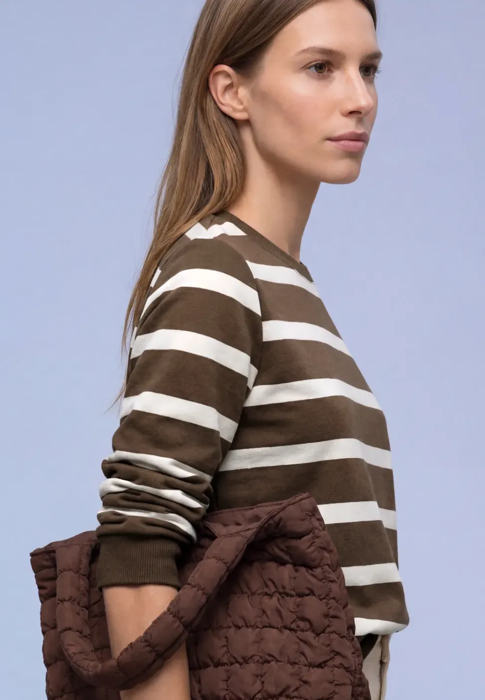 Sweat-shirt à rayures