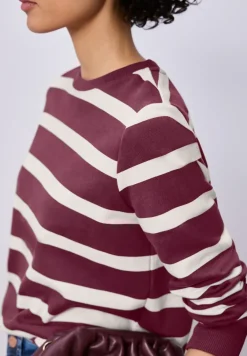 Sweat-shirt à rayures