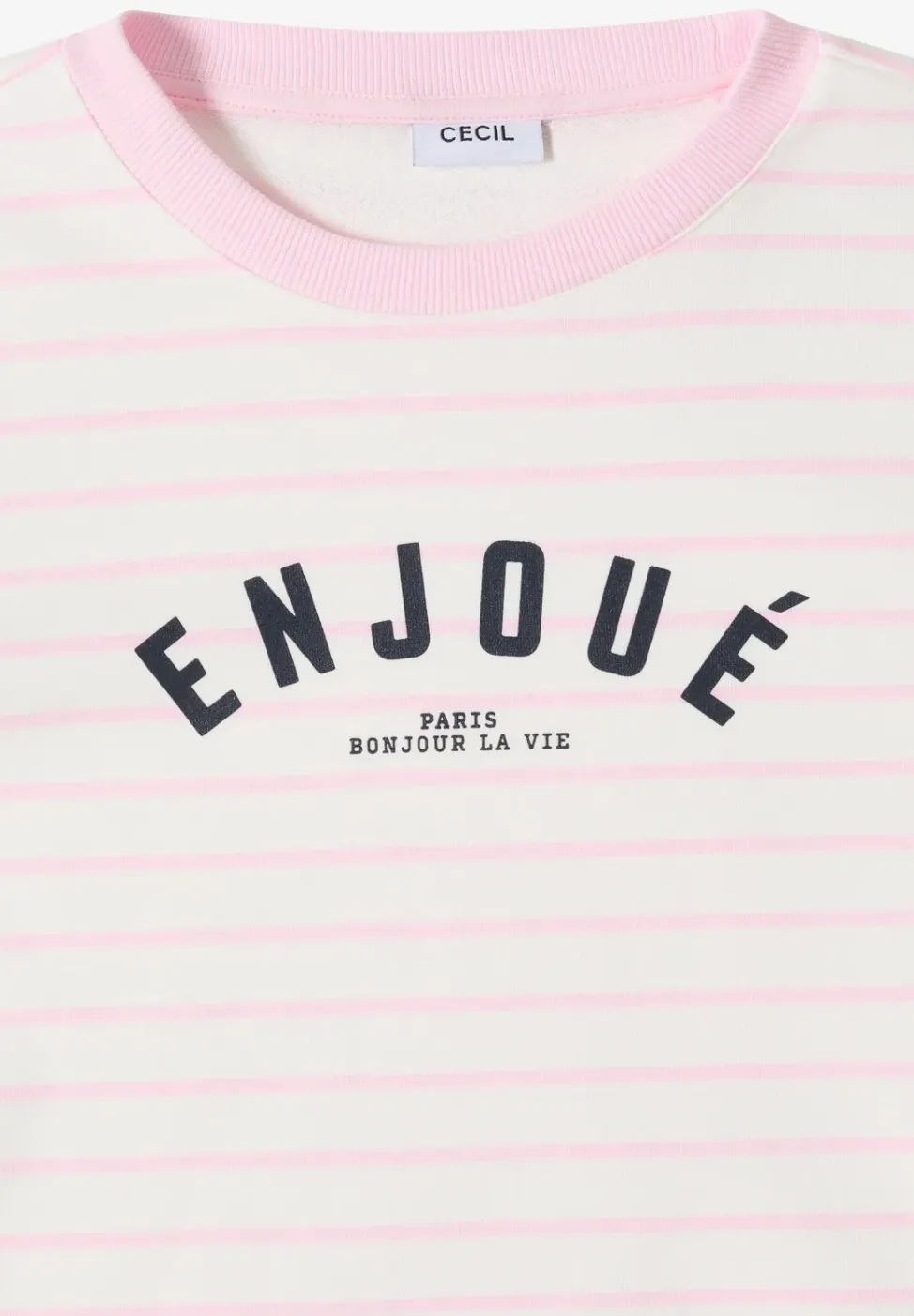 Sweat-shirt à rayures