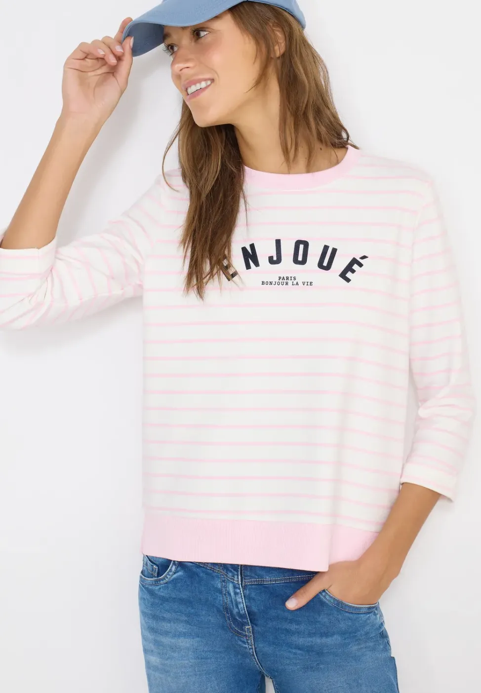 Sweat-shirt à rayures