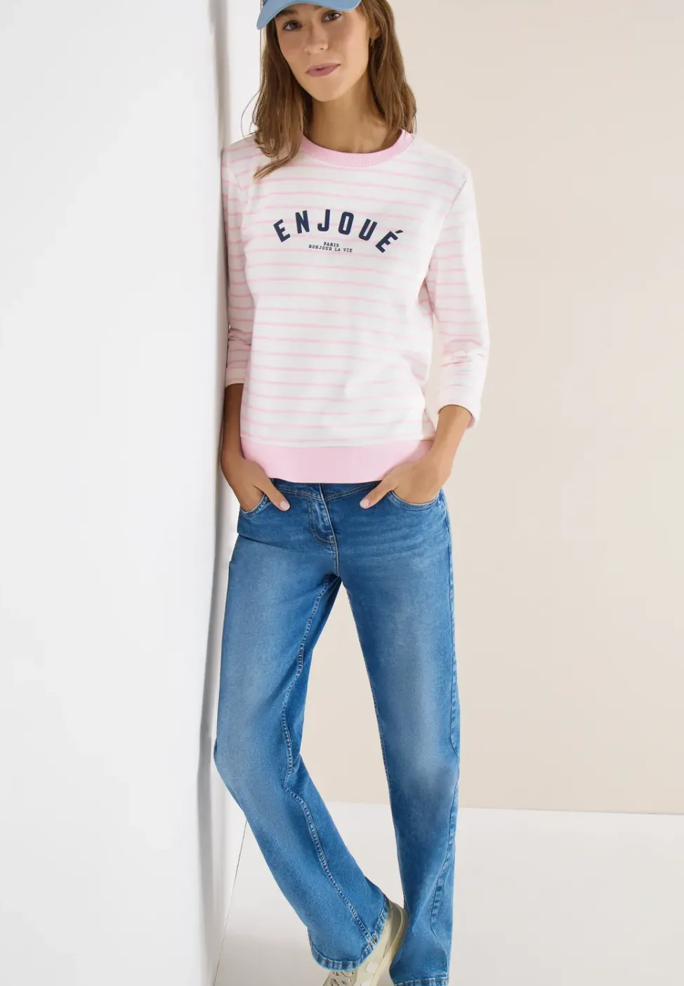 Sweat-shirt à rayures