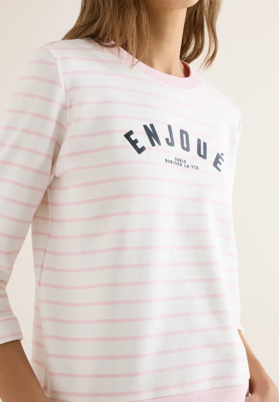 Sweat-shirt à rayures