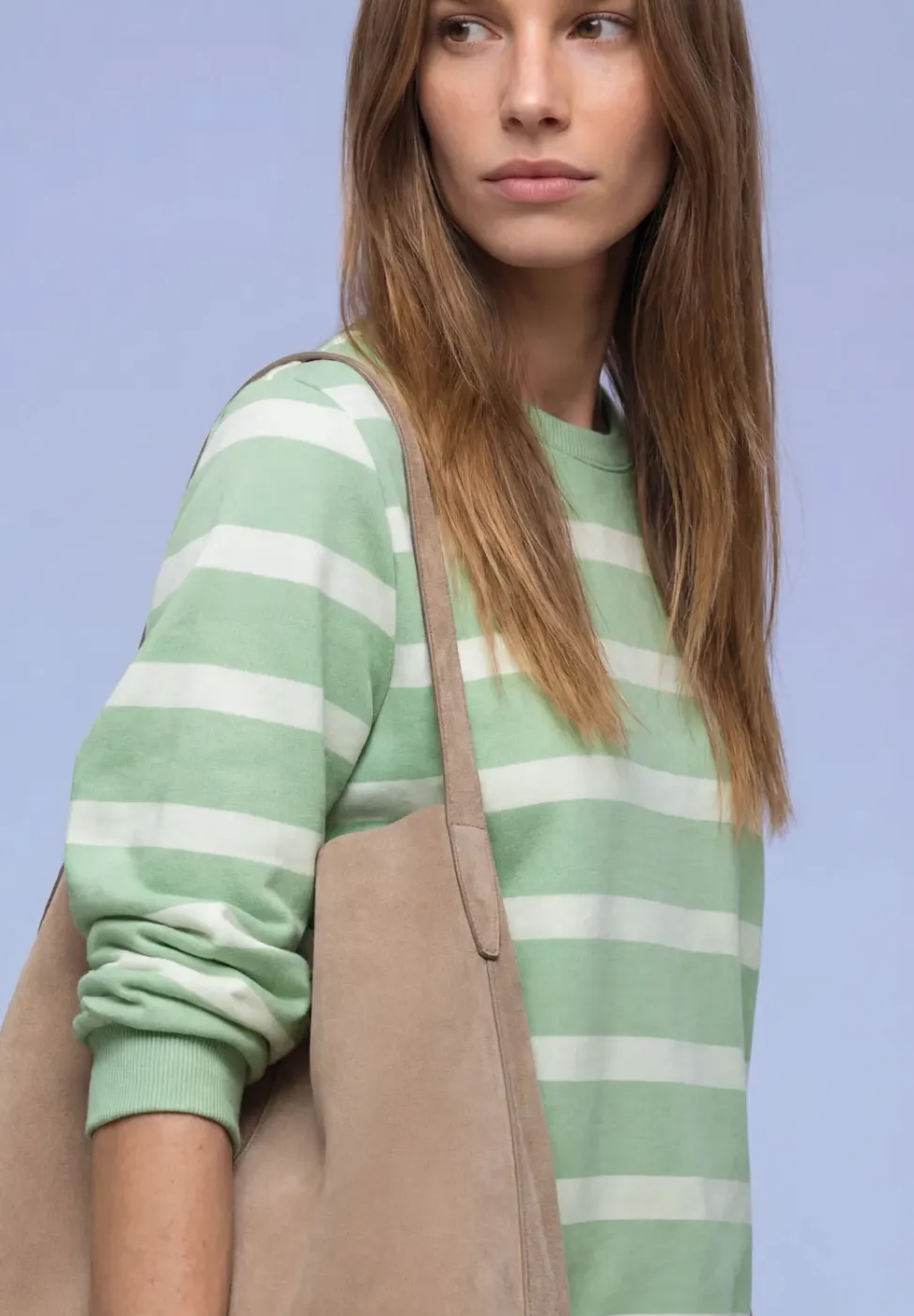 Sweat-shirt à rayures