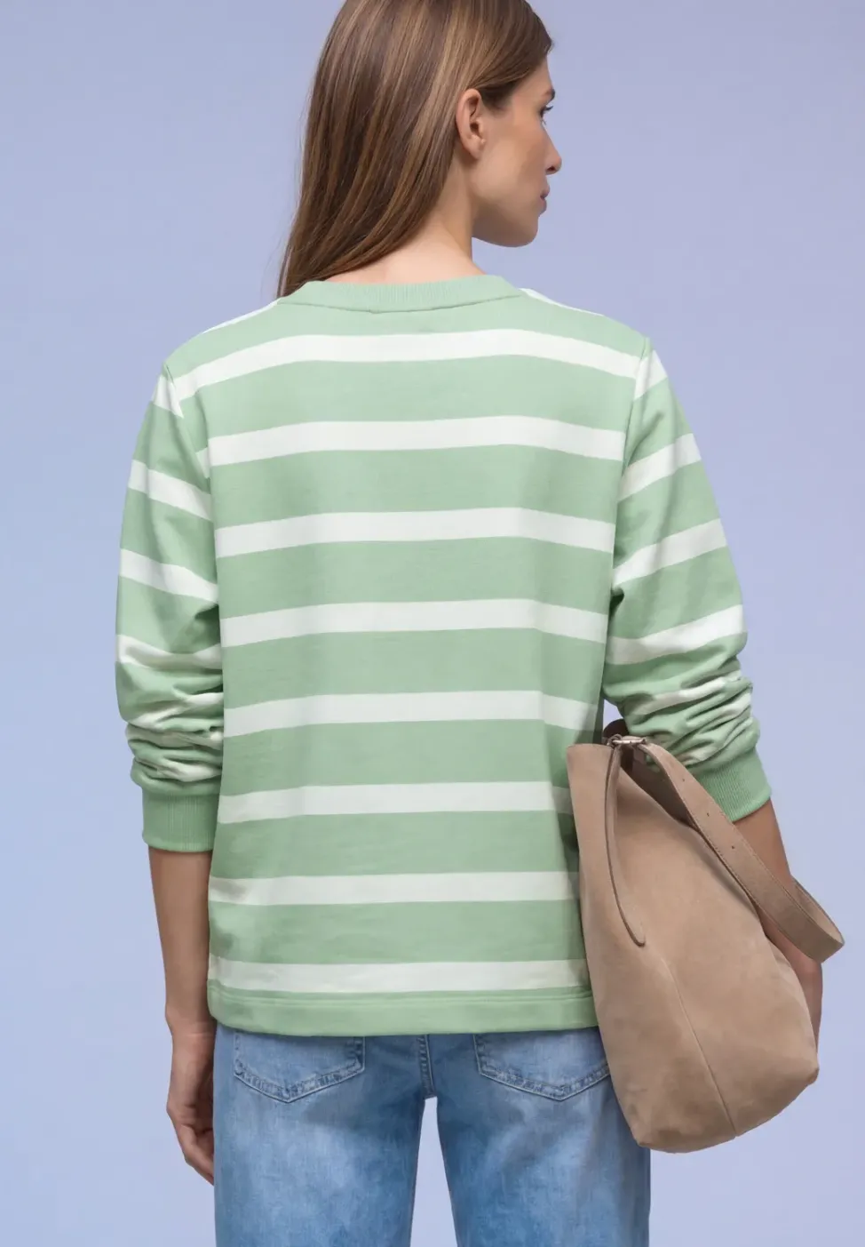Sweat-shirt à rayures