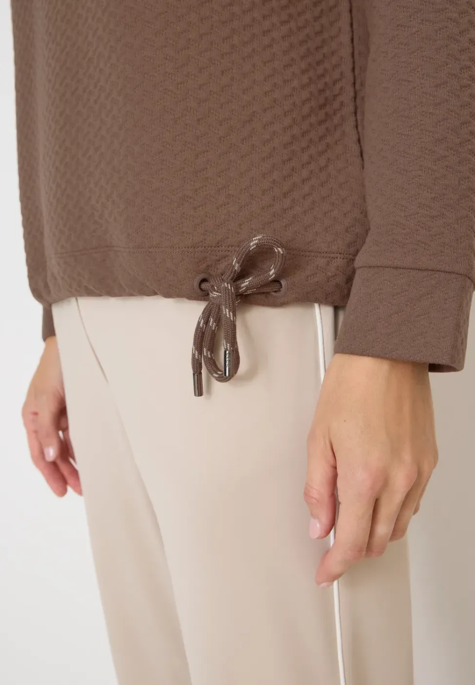 Sweat-shirt structuré