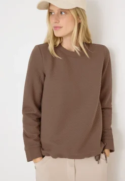 Sweat-shirt structuré