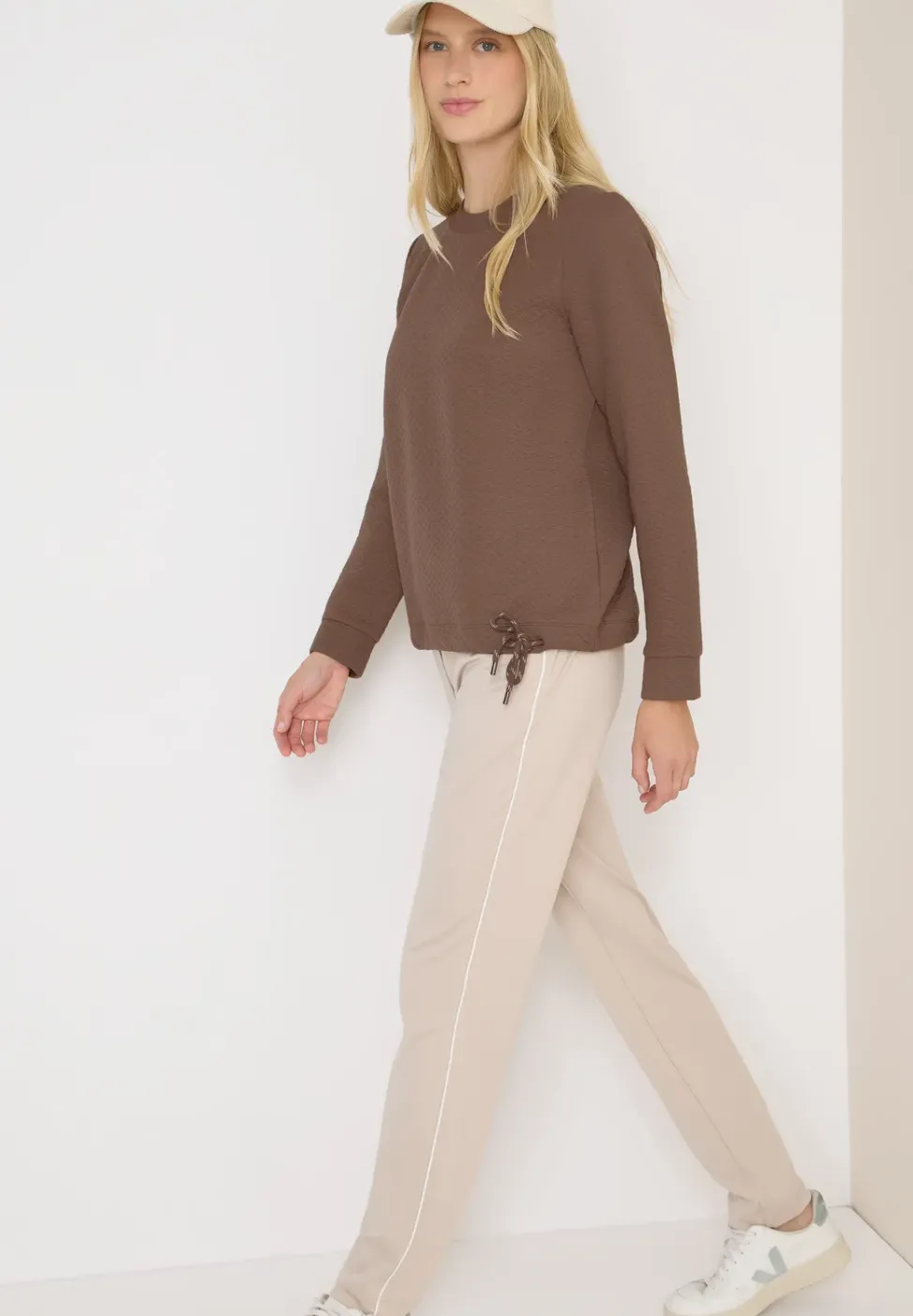 Sweat-shirt structuré