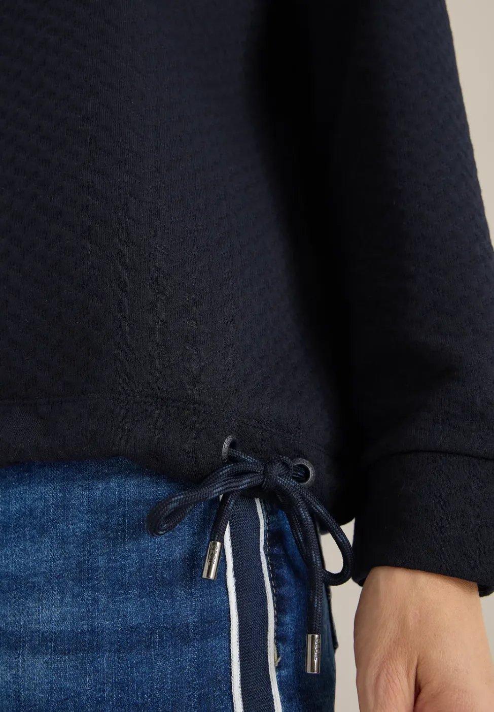 Sweat-shirt structuré