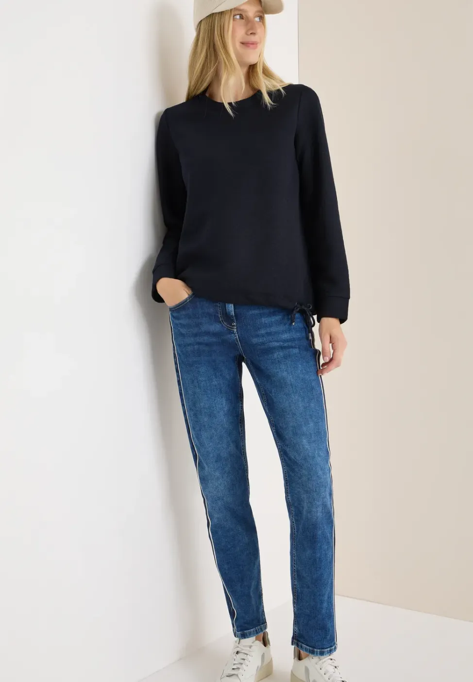 Sweat-shirt structuré