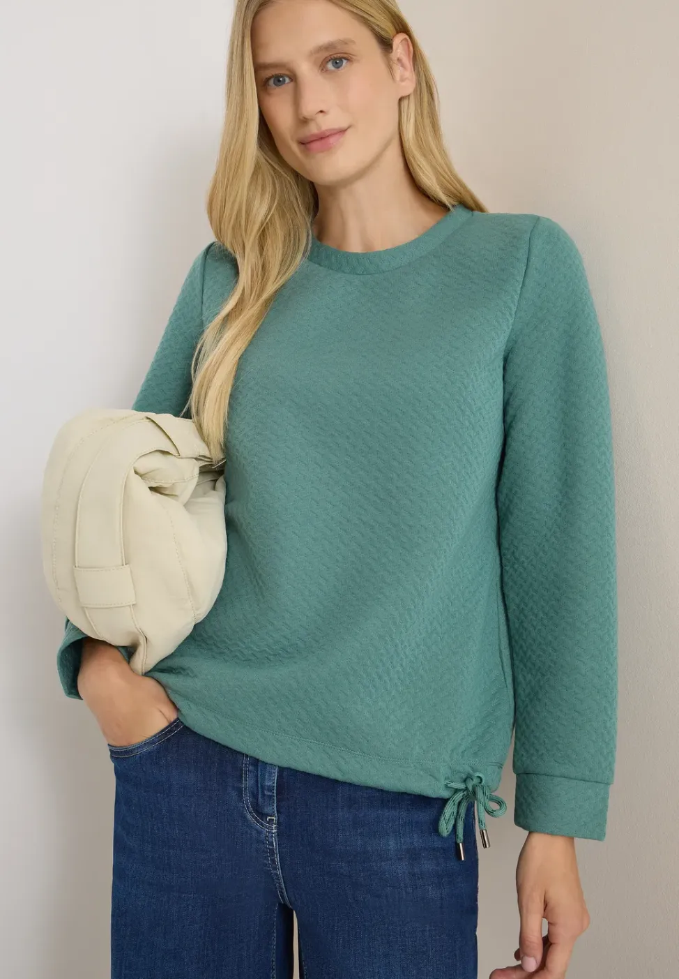 Sweat-shirt structuré