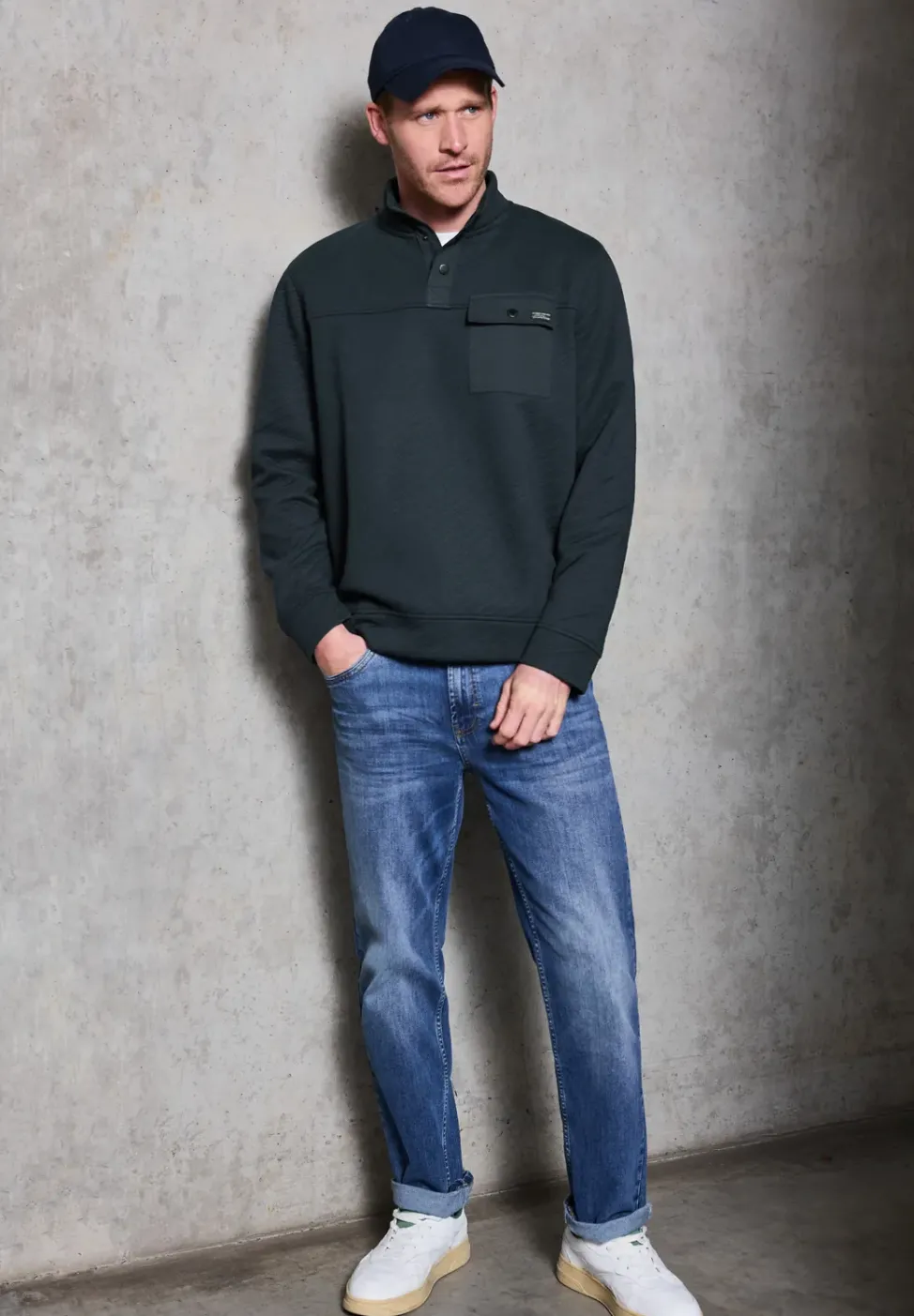 Sweat-shirt structuré Troyer