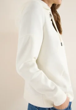 Sweat-shirt troyer avec capuche