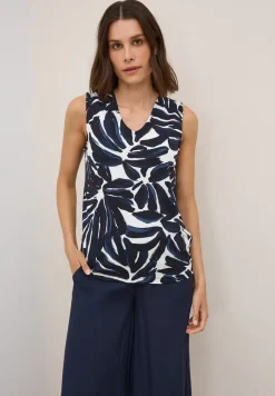 Top avec détails smocks
