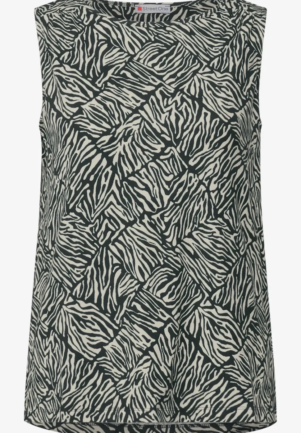 Top basique à motifs