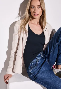 Top basique en couleur unie