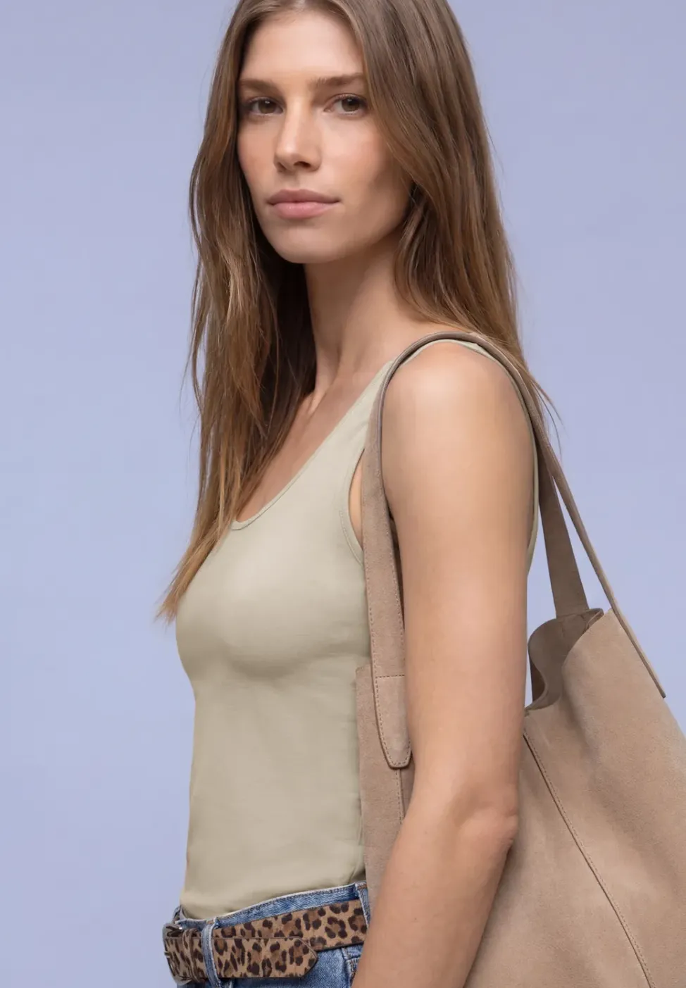 Top basique en couleur unie