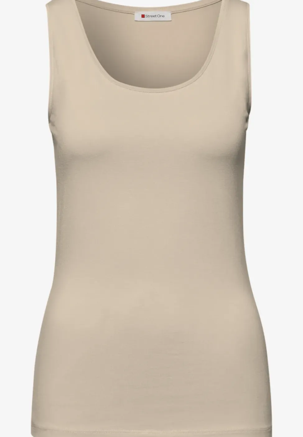 Top basique en couleur unie