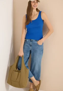 Top basique en pur coton