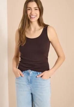 Top basique en pur coton