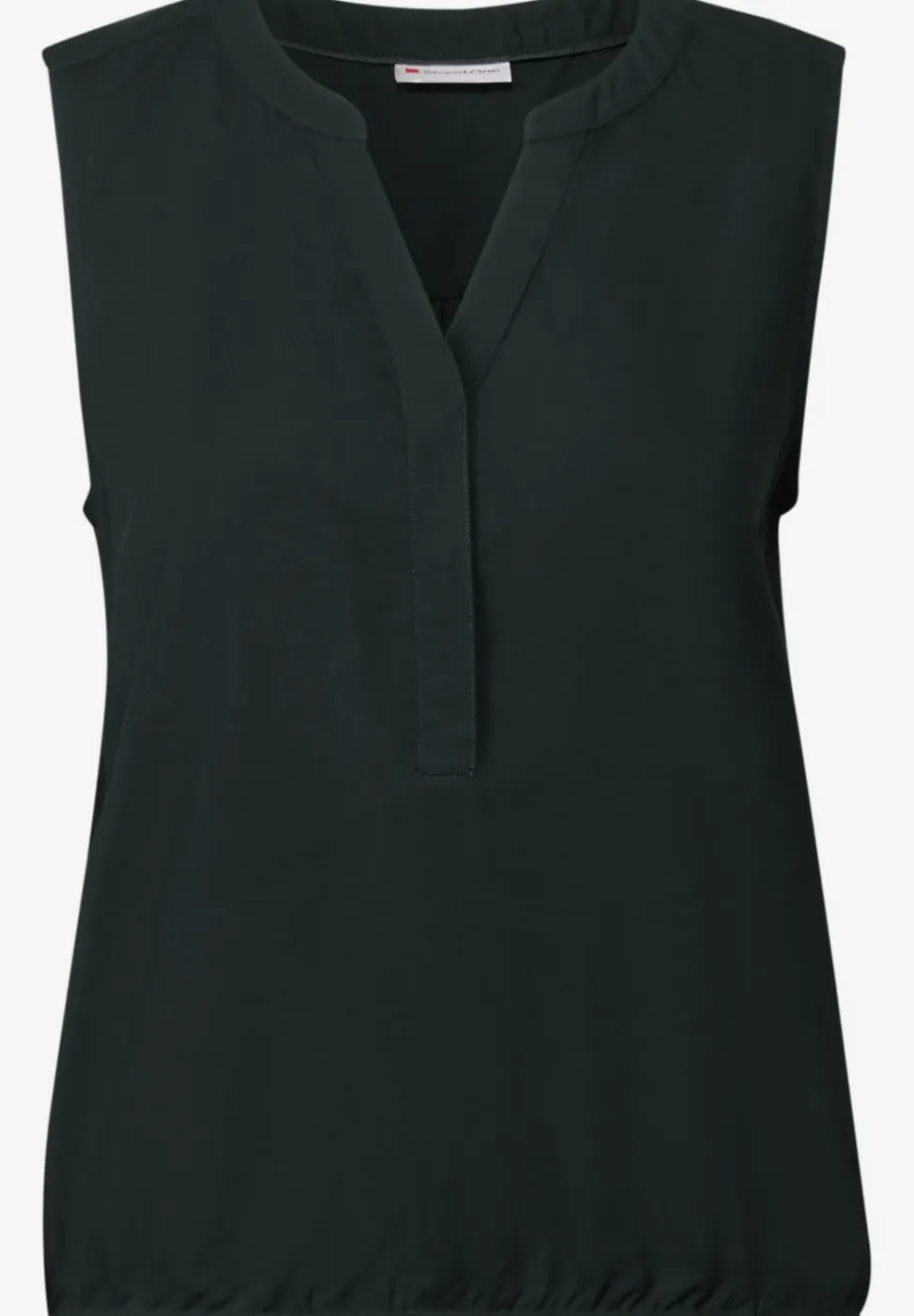 Top chemisier en couleur unie