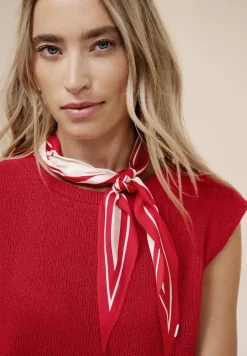Top dropped shoulder au look tricoté