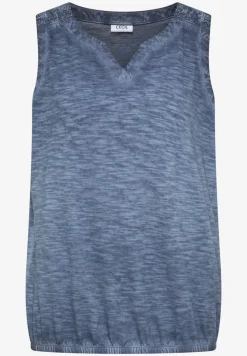Top en jersey au look garment dye