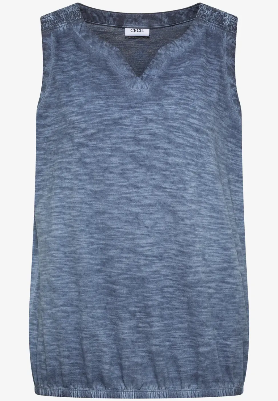 Top en jersey au look garment dye