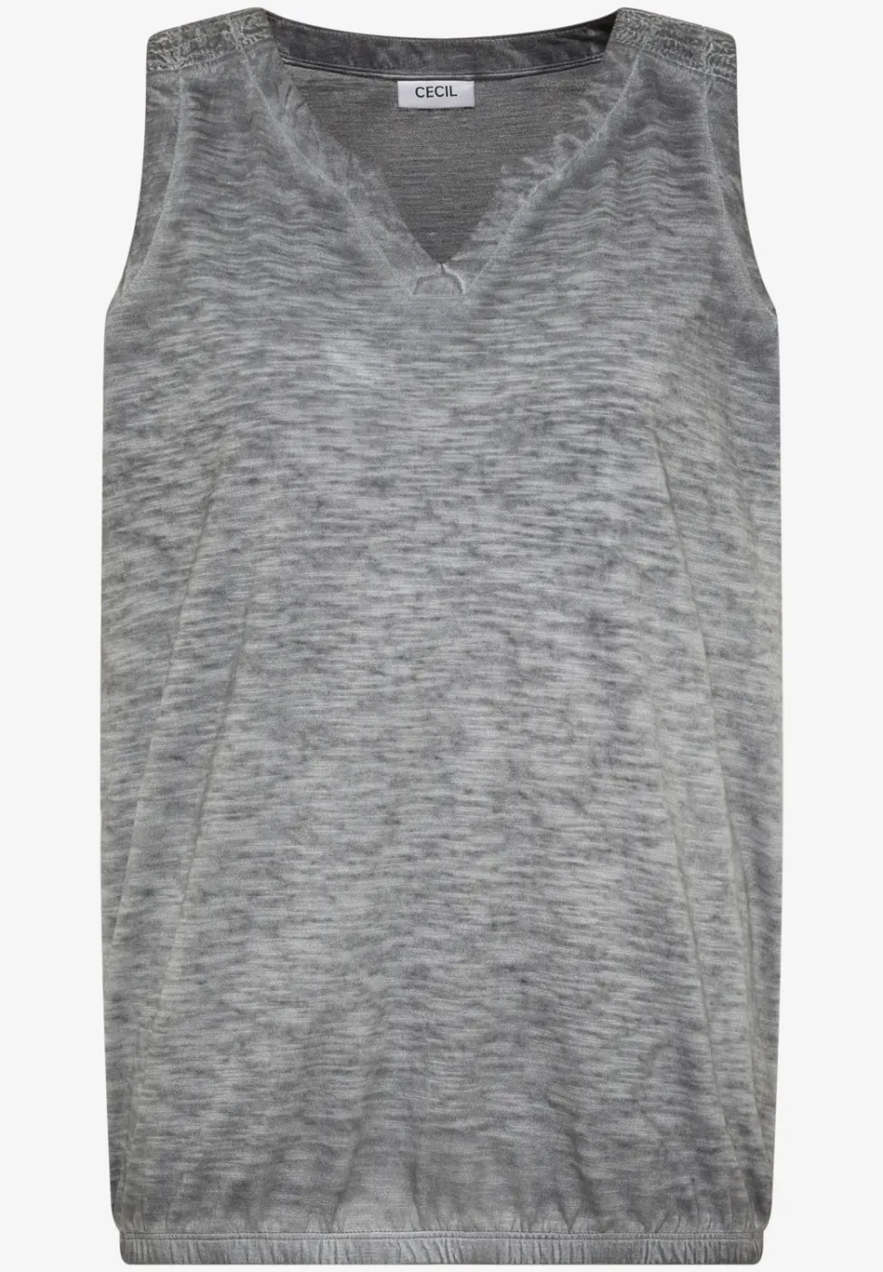 Top en jersey au look garment dye