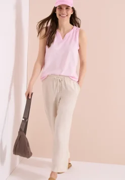 Top en jersey au look garment dye