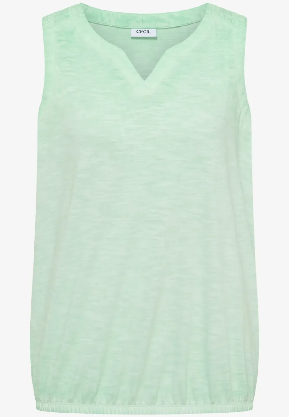 Top en jersey au look garment dye
