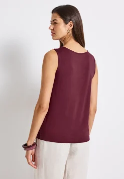 Top en jersey avec découpe