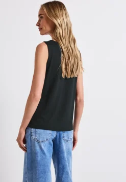 Top en jersey avec découpe