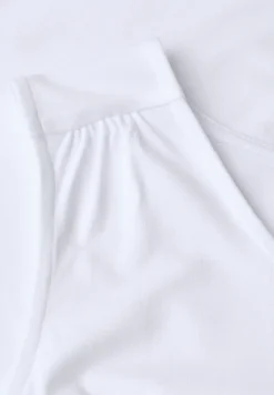 Top en jersey avec ourlet élastique