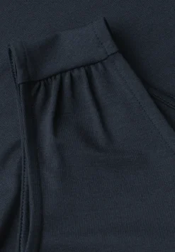 Top en jersey avec ourlet élastique