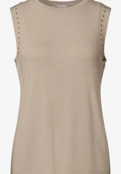 Top en jersey avec rivets