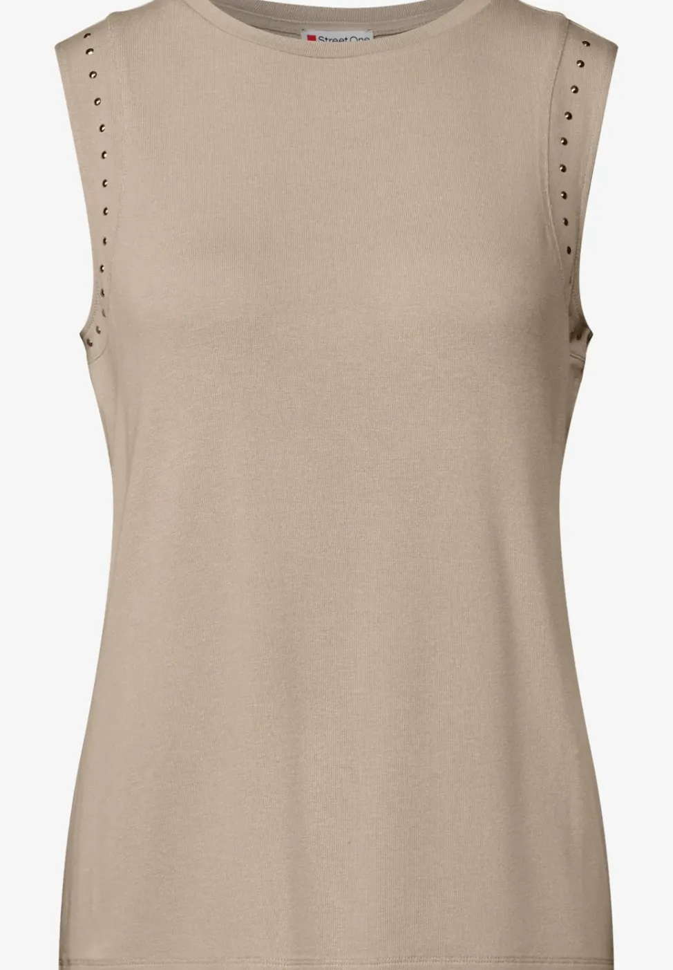 Top en jersey avec rivets