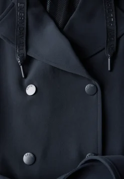 Trench-coat avec capuche