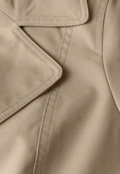 Trench-coat à col roulé