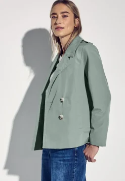 Trench-coat à double boutonnage