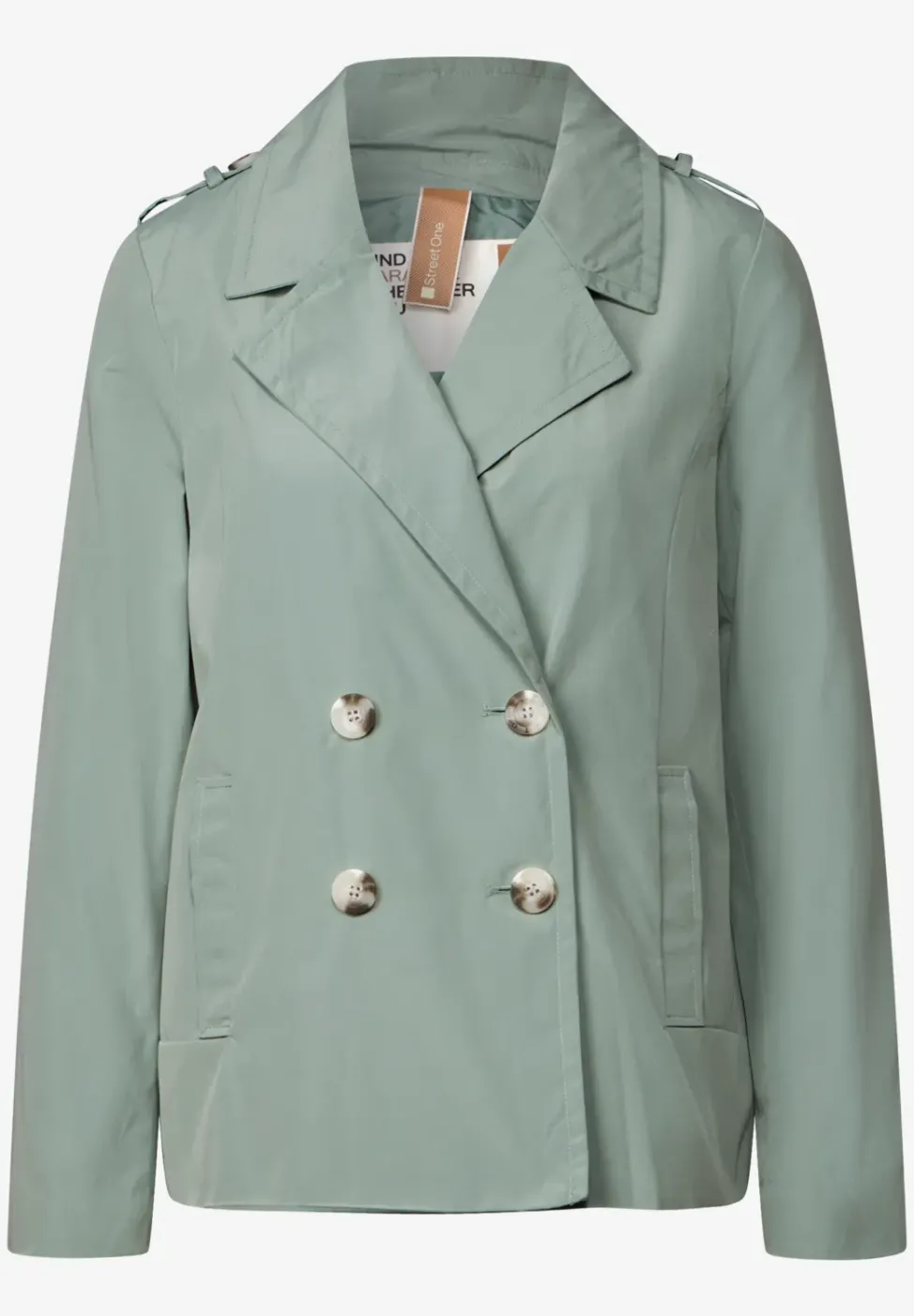 Trench-coat à double boutonnage