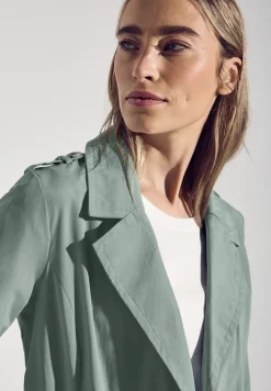 Trench-coat à double boutonnage