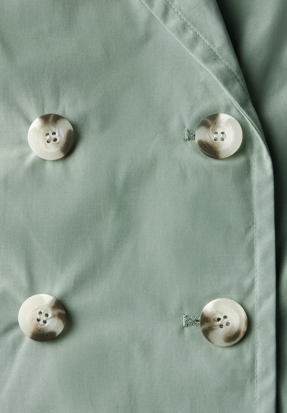 Trench-coat à double boutonnage