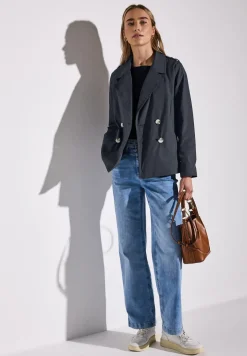 Trench-coat à double boutonnage