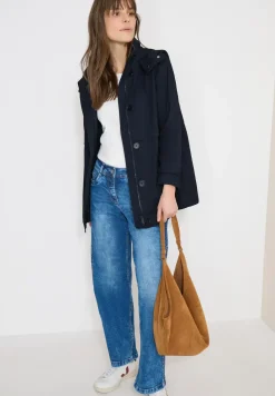 Trench-coat midi