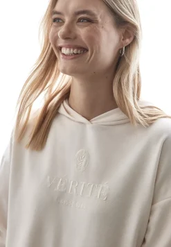 T-shirt à capuche avec broderie