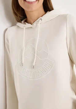 T-shirt à capuche avec broderie