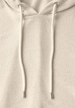 T-shirt à capuche en crêpe