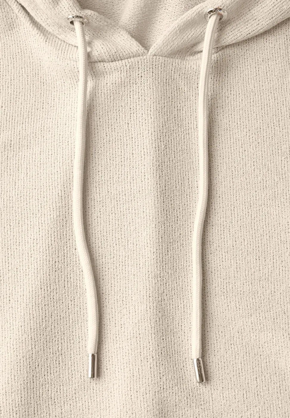 T-shirt à capuche en crêpe