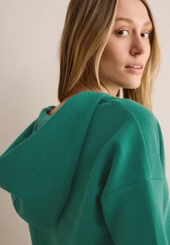 T-shirt à capuche en sergé